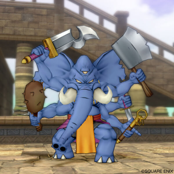 Dragon Quest X - Version 2.0 - Monstre Roi Éléphant